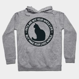 Companion's Silhouette: National Pet Day Hoodie